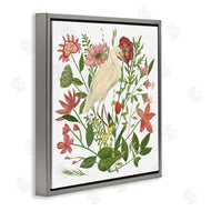 Melissa Wang | Nautical Flowers and Egret