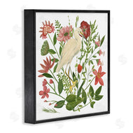 Melissa Wang | Nautical Flowers and Egret