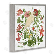 Melissa Wang | Nautical Flowers and Egret