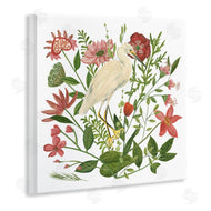 Melissa Wang | Nautical Flowers and Egret