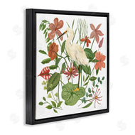 Melissa Wang | Heron with Wild Florals