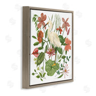 Melissa Wang | Heron with Wild Florals