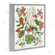 Melissa Wang | Heron with Wild Florals