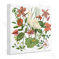 Melissa Wang | Heron with Wild Florals