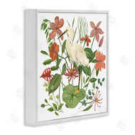 Melissa Wang | Heron with Wild Florals