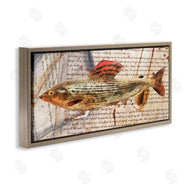Alonzo Saunders | Fish with Vintage Text