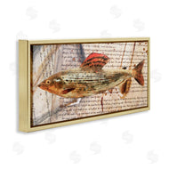 Alonzo Saunders | Fish with Vintage Text