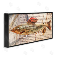Alonzo Saunders | Fish with Vintage Text