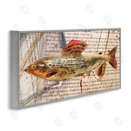 Alonzo Saunders | Fish with Vintage Text