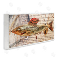 Alonzo Saunders | Fish with Vintage Text