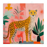 Walker Noble | Standing Leopard and Plants