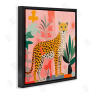 Walker Noble | Standing Leopard and Plants