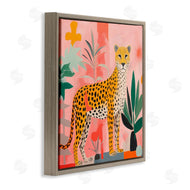 Walker Noble | Standing Leopard and Plants