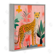 Walker Noble | Standing Leopard and Plants
