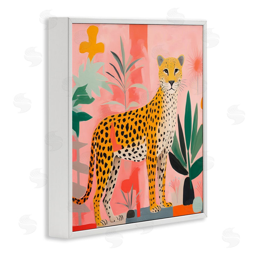 Walker Noble | Standing Leopard and Plants