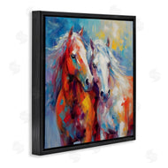 Irena Orlov | Abstract Brushed Horses