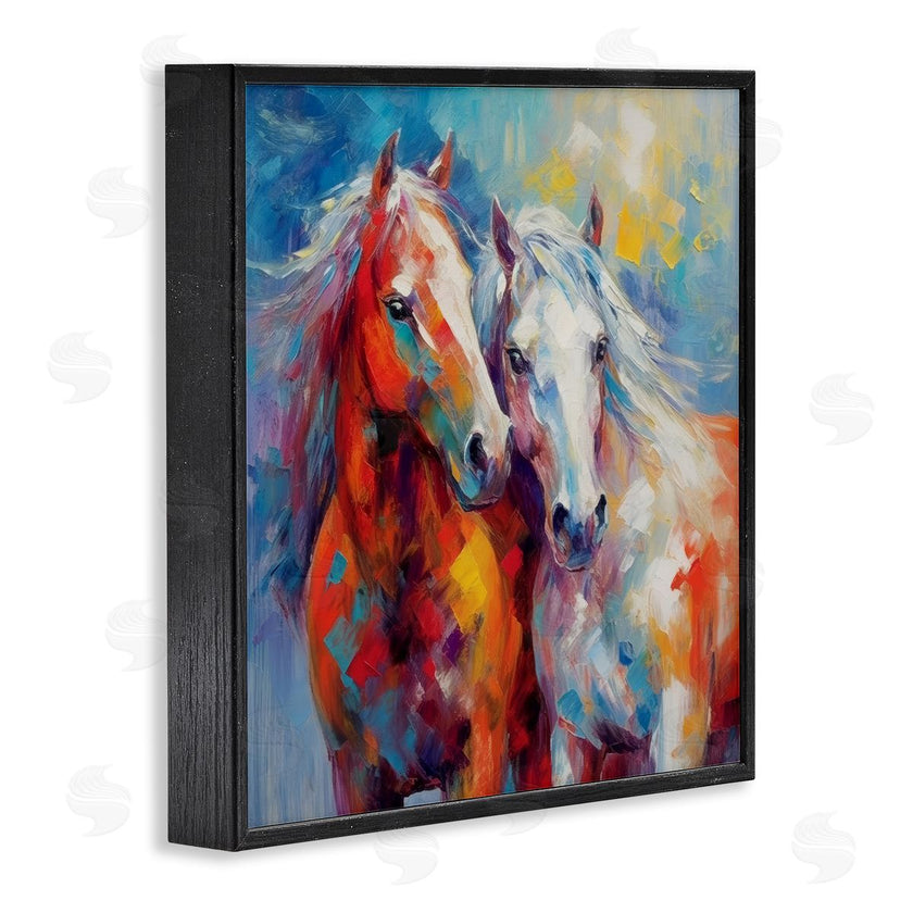 Irena Orlov | Abstract Brushed Horses