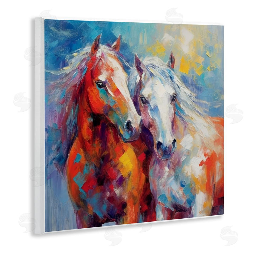 Irena Orlov | Abstract Brushed Horses