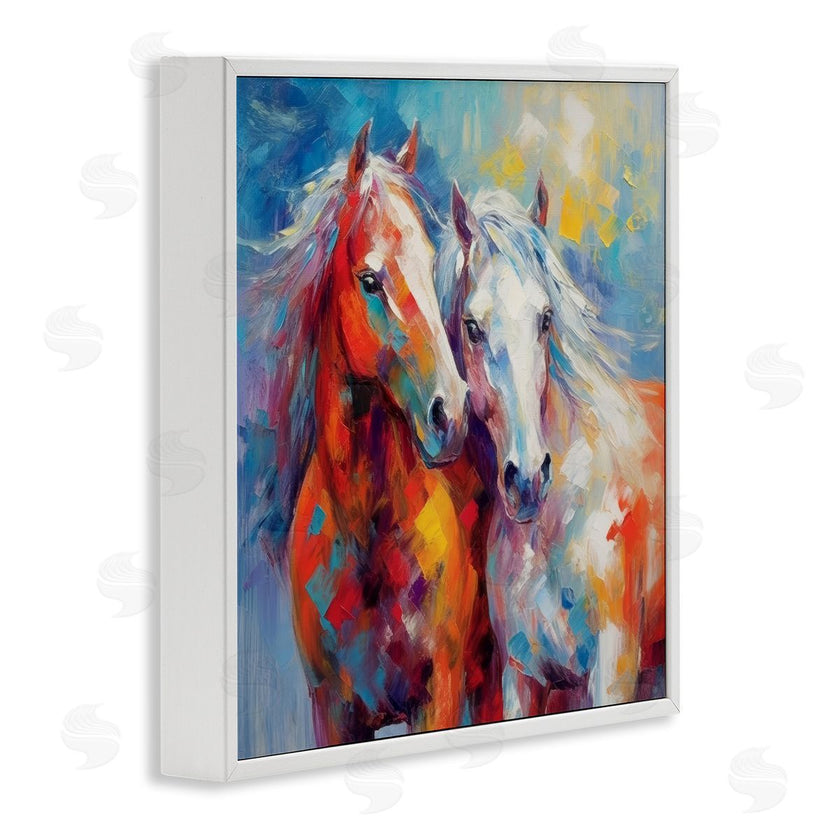 Irena Orlov | Abstract Brushed Horses
