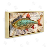 Alonzo Saunders | Vintage Pages and Fish