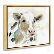 Victoria Barnes | Soft Watercolor Cow