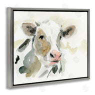 Victoria Barnes | Soft Watercolor Cow