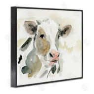 Victoria Barnes | Soft Watercolor Cow