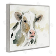 Victoria Barnes | Soft Watercolor Cow