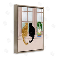 Tara Royle | Cat Pair in Windowsill