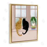 Tara Royle | Cat Pair in Windowsill