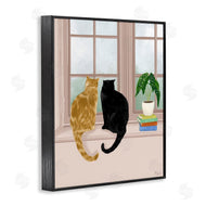 Tara Royle | Cat Pair in Windowsill