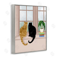 Tara Royle | Cat Pair in Windowsill