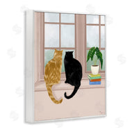 Tara Royle | Cat Pair in Windowsill