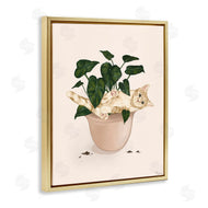 Tara Royle | Funny Cat in House Plant