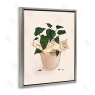 Tara Royle | Funny Cat in House Plant