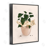 Tara Royle | Funny Cat in House Plant