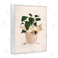Tara Royle | Funny Cat in House Plant