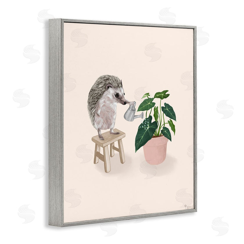 Tara Royle | Hedgehog Watering Plant
