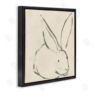 June Erica Vess | Simple Rabbit Outline