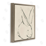 June Erica Vess | Simple Rabbit Outline