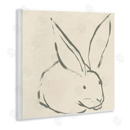 June Erica Vess | Simple Rabbit Outline
