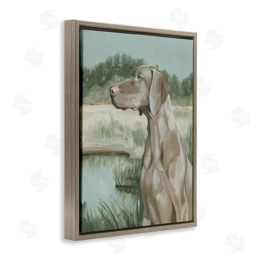 Grace Popp | Stoic Labrador Landscape
