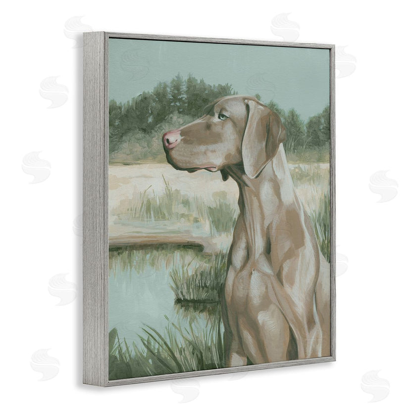 Grace Popp | Stoic Labrador Landscape