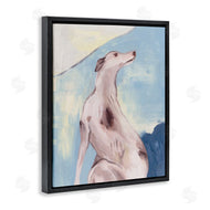 Melissa Wang | Greyhound Abstract Painting