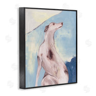 Melissa Wang | Greyhound Abstract Painting