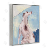Melissa Wang | Greyhound Abstract Painting