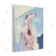 Melissa Wang | Greyhound Abstract Painting