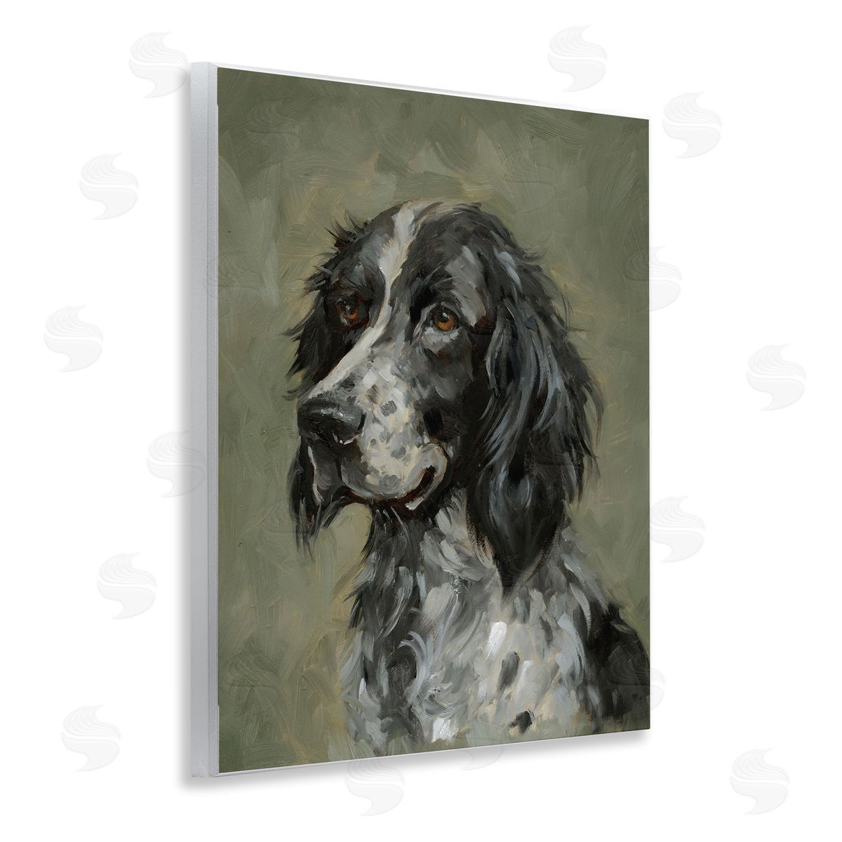 Cocker Spaniel Portrait Wood Plaque Wall Art, Home Decor by Victoria Barnes