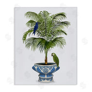 Fab Funky | Parrots on Ornate Planter