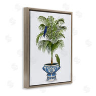 Fab Funky | Parrots on Ornate Planter